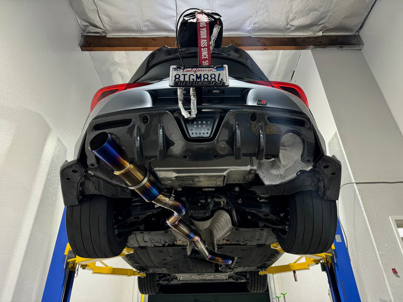 SP1-X True 4" Full Titanium Single Exit Exhaust system for A90 Supra