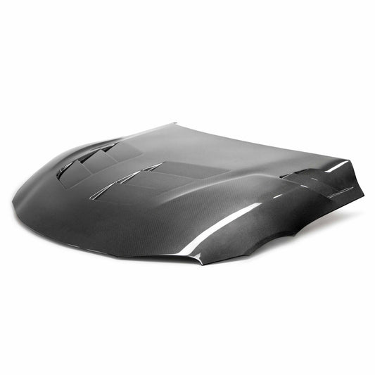Seibon Carbon TSII-Style Double Sided Carbon Fiber Hood For 2020-2023 Toyota Supra
