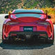 Alpharex 20-25 Toyota Supra CSL Laser Style LUXX-Series LED Tail Lights - Vivid Red (ETA early Jul)