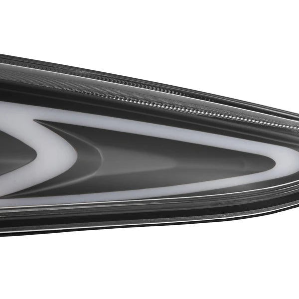 Alpharex 20-25 Toyota Supra FT-1 Style LUXX-Series LED Tail Lights - Black (ETA early Aug)