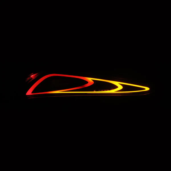 Alpharex 20-25 Toyota Supra FT-1 Style LUXX-Series LED Tail Lights - Black (ETA early Aug)