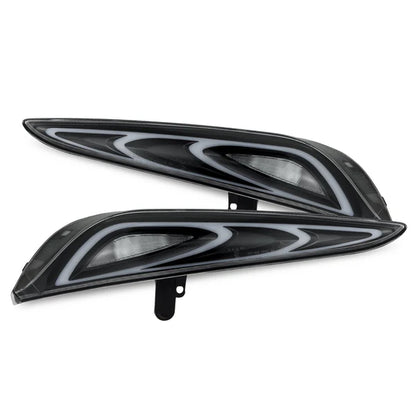 Alpharex 20-25 Toyota Supra FT-1 Style LUXX-Series LED Tail Lights - Black (ETA early Aug)