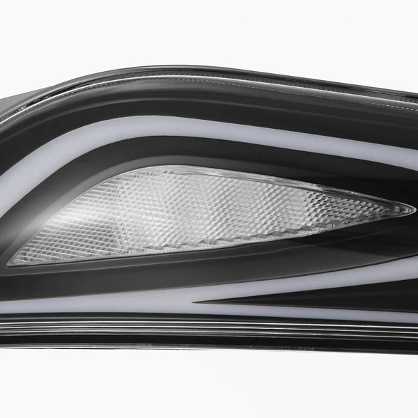 Alpharex 20-25 Toyota Supra FT-1 Style LUXX-Series LED Tail Lights - Black (ETA early Aug)