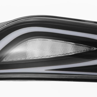 Alpharex 20-25 Toyota Supra FT-1 Style LUXX-Series LED Tail Lights - Black (ETA early Aug)