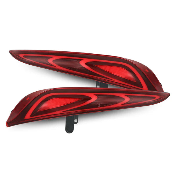 Alpharex 20-25 Toyota Supra FT-1 Style LUXX-Series LED Tail Lights - Vivid Red (ETA early Aug)