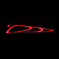 Alpharex 20-25 Toyota Supra FT-1 Style LUXX-Series LED Tail Lights - Vivid Red (ETA early Aug)