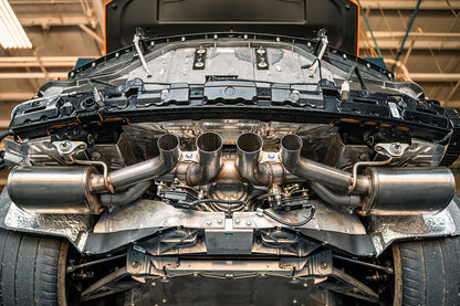Corsa 3.0 Inch Catback Exhaust System w/ NPP Sound Level Control Chevrolet Corvette C8 Z06 2023+