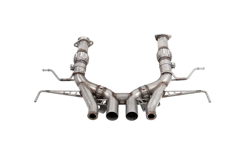 Corsa 3.0 Inch Catback Exhaust System No Muffler Delete Chevrolet Corvette C8 Z06 2023+