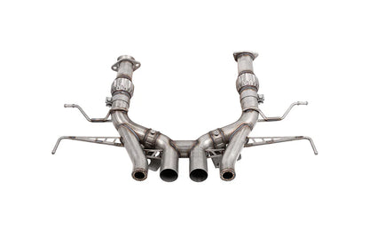 Corsa 3.0 Inch Catback Exhaust System No Muffler Delete Chevrolet Corvette C8 Z06 2023+