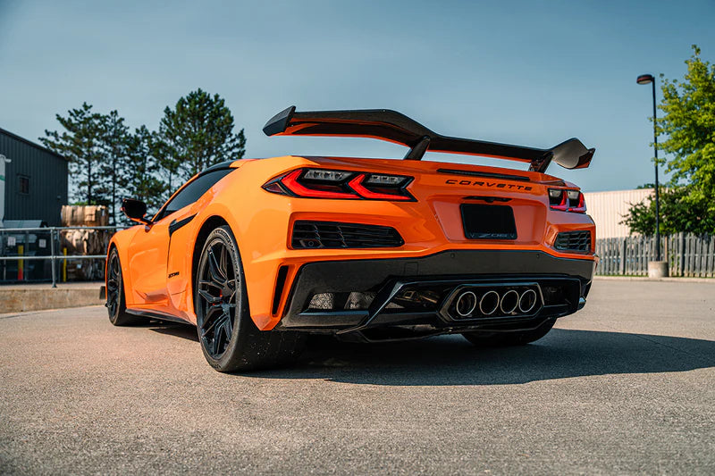 Corsa 3.0 Inch Catback Exhaust System No Muffler Delete Chevrolet Corvette C8 Z06 2023+