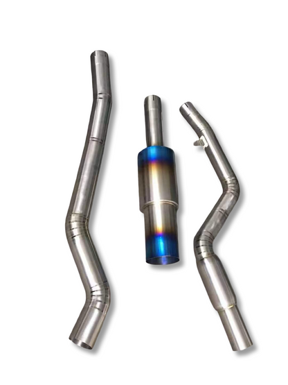 Single Exit A90 Heritage Titanium Exhaust | A90 Toyota Supra - MADE Motorsports