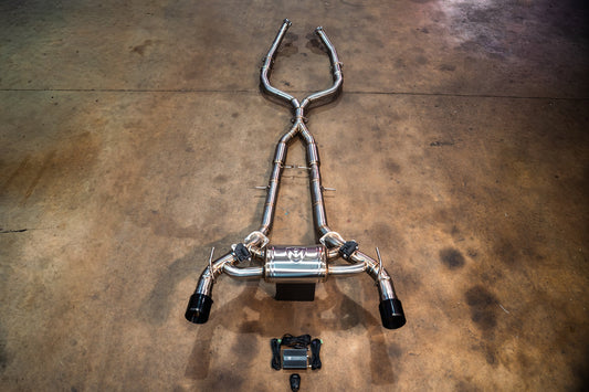 Valvetronic Designs Nissan Z Valved Sport Exhaust System