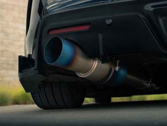 Single Exit A90 Heritage Titanium Exhaust | A90 Toyota Supra - MADE Motorsports