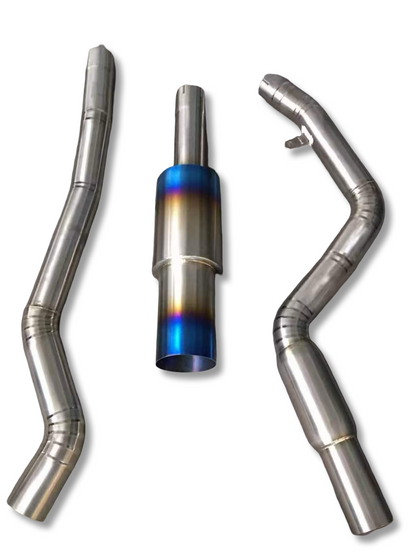Single Exit A90 Heritage Titanium Exhaust | A90 Toyota Supra - MADE Motorsports