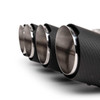 Fabspeed Chevrolet Corvette C8 Z06 Valvetronic Cat-Back Exhaust System Carbon Fiber Tip (2023+)