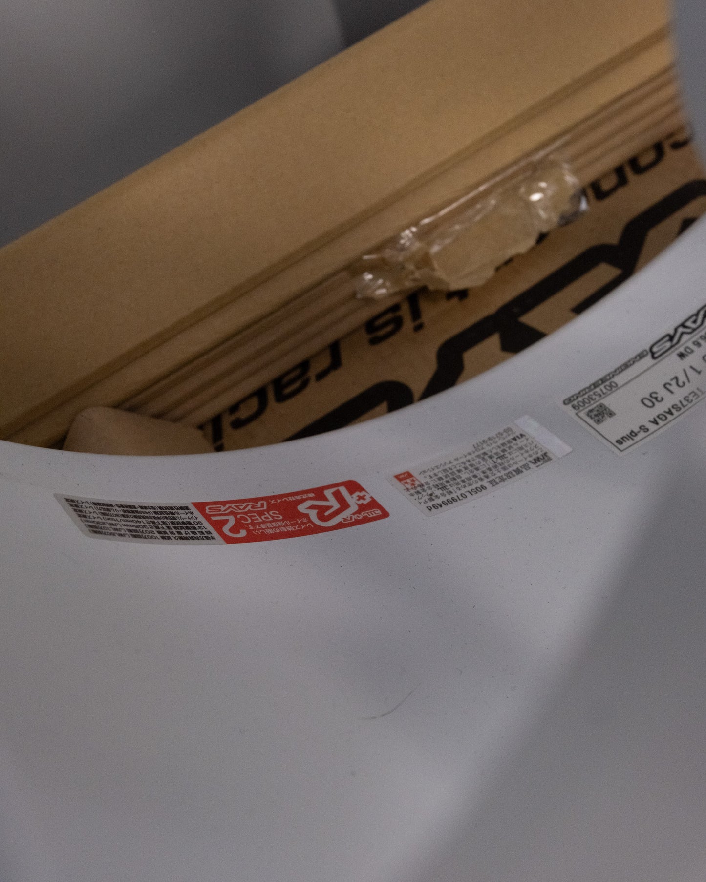 IN STOCK - Volk TE37 Saga S-Plus Dash White 5x112 18x9.5 +20 / 18x10.5 +30