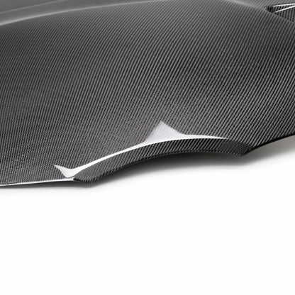 Seibon Carbon TSII-Style Double Sided Carbon Fiber Hood For 2020-2023 Toyota Supra