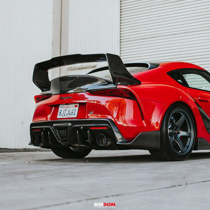 Seibon Carbon TD-Style Carbon Fiber Rear Spoiler For 2020-2023 Toyota Supra
