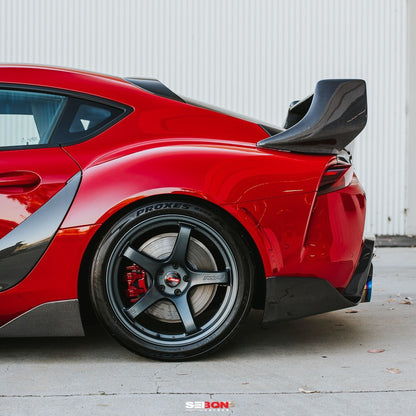 Seibon Carbon TD-Style Carbon Fiber Rear Spoiler For 2020-2023 Toyota Supra