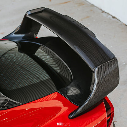 Seibon Carbon TD-Style Carbon Fiber Rear Spoiler For 2020-2023 Toyota Supra