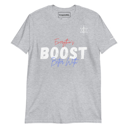 BOOSTED Short-Sleeve Unisex T-Shirt