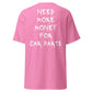 Money for Car Parts Tee