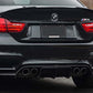 Vorsteiner VRS GTS-V Aero Rear Diffuser Carbon Fiber PP 2X2 Glossy BMW M3 | M4 F8x 2015-2020