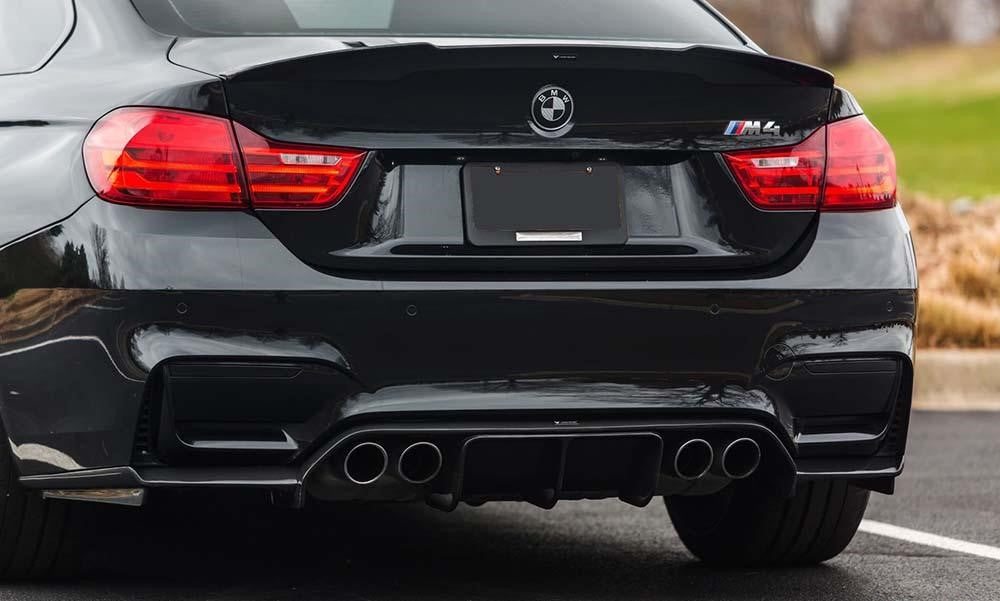 Vorsteiner VRS GTS-V Aero Rear Diffuser Carbon Fiber PP 2X2 Glossy BMW M3 | M4 F8x 2015-2020