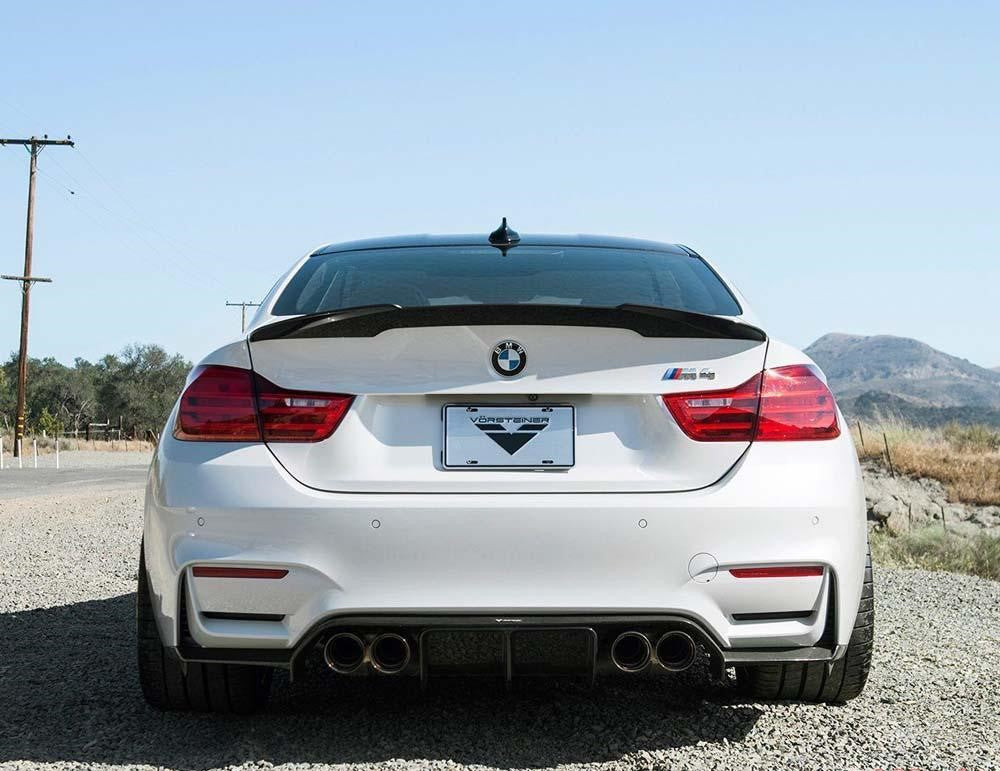 Vorsteiner VRS GTS-V Aero Rear Diffuser Carbon Fiber PP 2X2 Glossy BMW M3 | M4 F8x 2015-2020