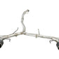 Takeda 3" - 2-1/2" 304 Stainless Catback Exhaust System w/ Carbon Fiber Tips Nissan GT-R R35 V6 3.8L 2009-2021