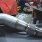 AMS Performance MKV Toyota Supra Stainless Steel Race Downpipe