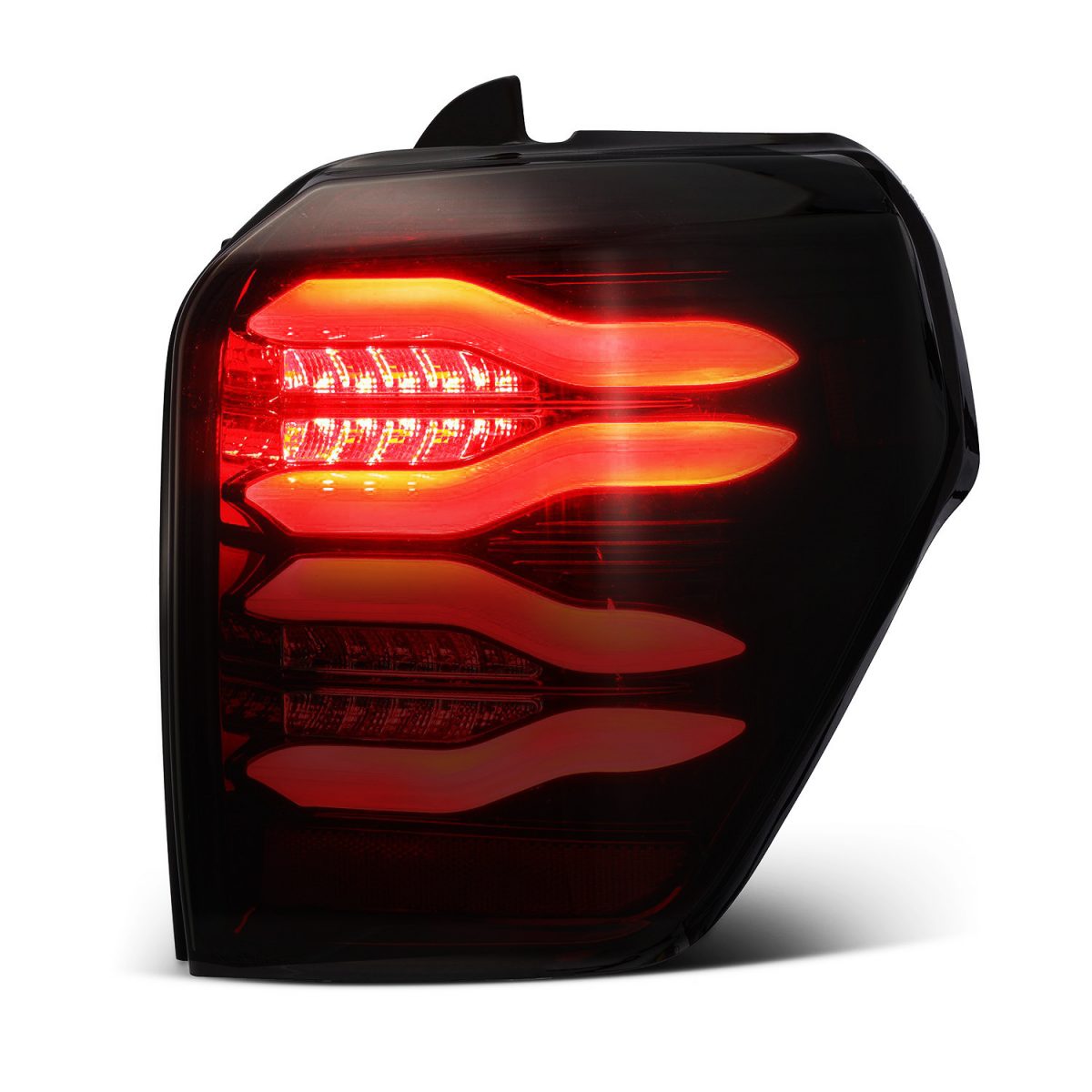 AlphaREX PRO-Series LED Tail Lights Jet Black Toyota 4Runner 2010-2022