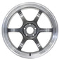 BMW F80 M3 Advan R6 Wheel Set 20x9.5 | 20x10.5 Machining & Racing Hyper Black