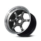 BMW F80 M3 Advan R6 Wheel Set 20x9.5 | 20x10.5 Machining & Racing Hyper Black