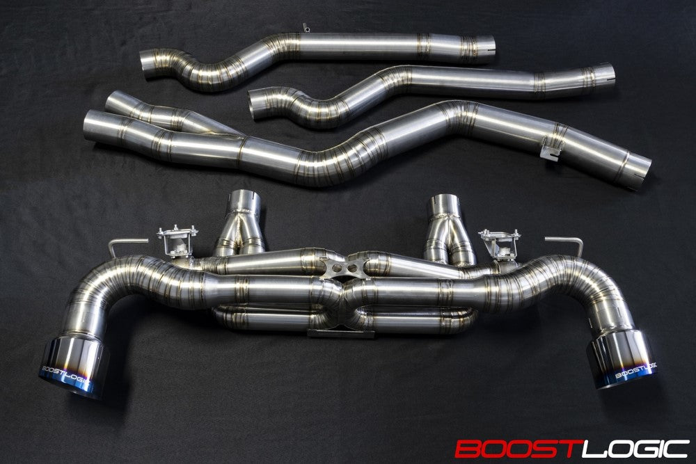 Boost Logic Titanium Exhaust Non-Valved Catback Toyota MKV Supra