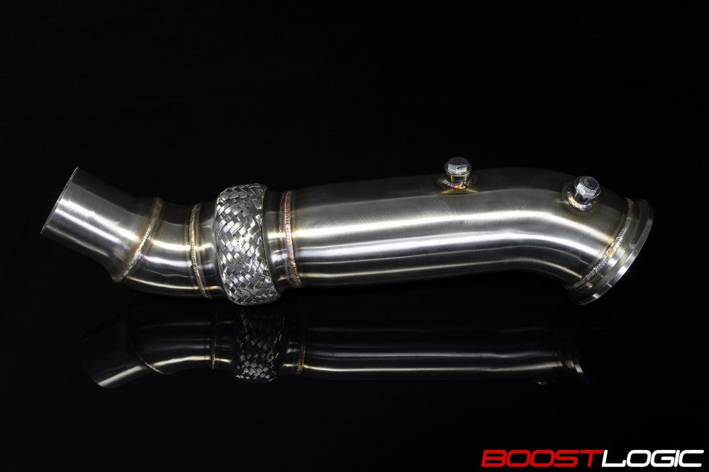 Boost Logic Stainless Race Downpipe Toyota MKV Supra