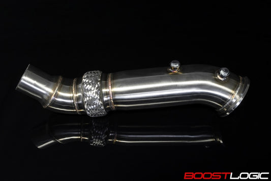 Boost Logic Stainless Race Downpipe Toyota MKV Supra