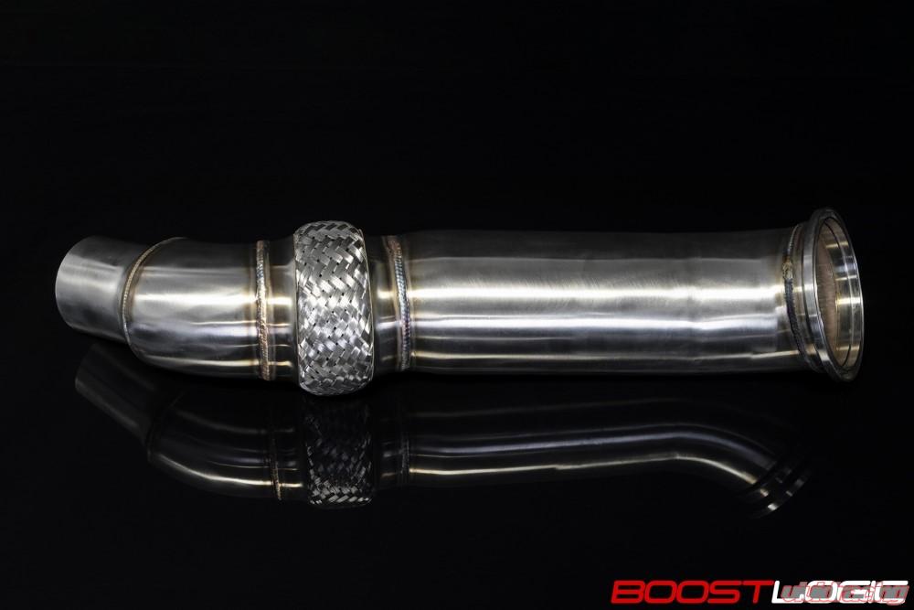 Boost Logic Stainless Race Downpipe Toyota MKV Supra