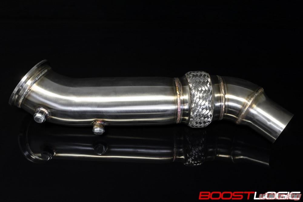 Boost Logic Stainless Race Downpipe Toyota MKV Supra