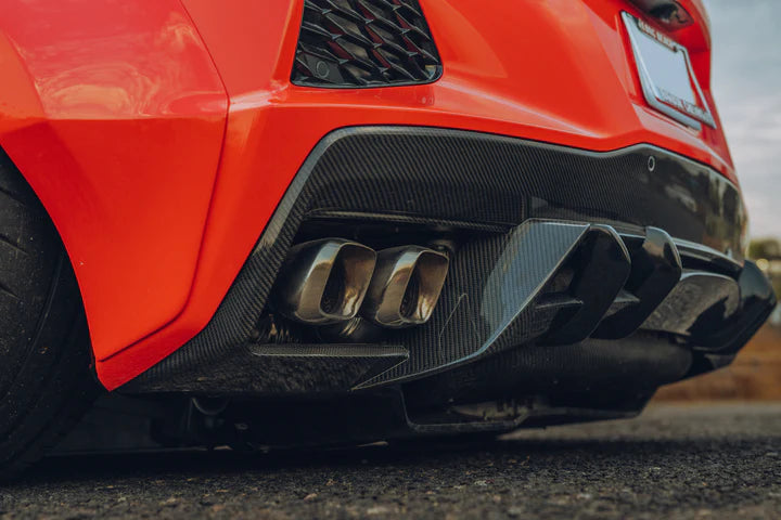 STREET HUNTER DESIGNS C8 CARBON REAR DIFFUSER