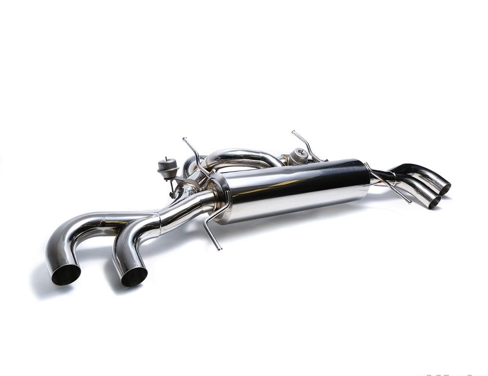 ARMYTRIX Stainless Steel Valvetronic 90mm Catback Exhaust System w/Race Y-Pipe & Quad Blue Coated Tips Nissan GT-R R35 2009-2021