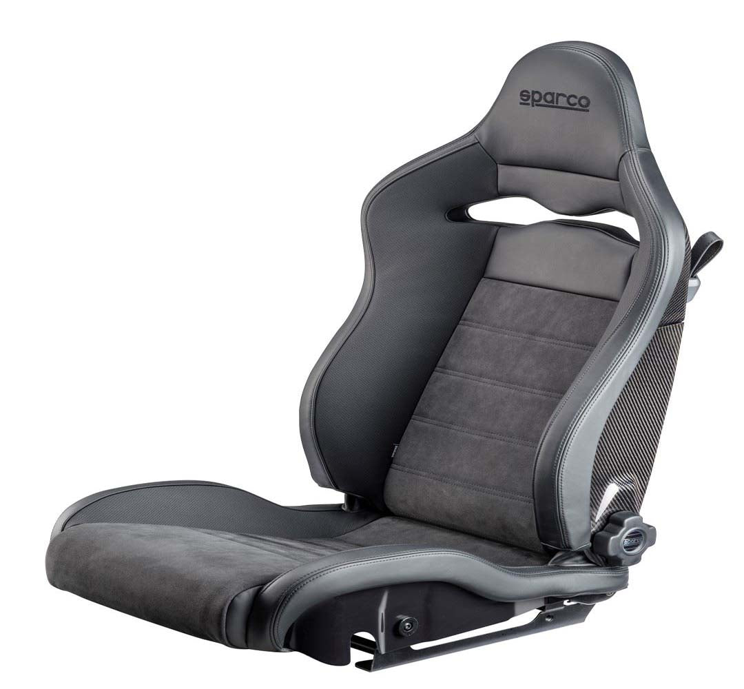 Sparco Seat SPX Leather|Alcantara Black Right