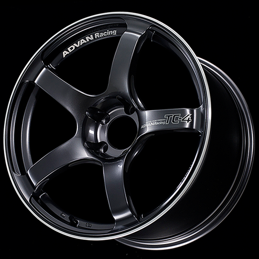 Advan TC-4 Wheel 18x9.5 5x120 38mm - Black Chrome