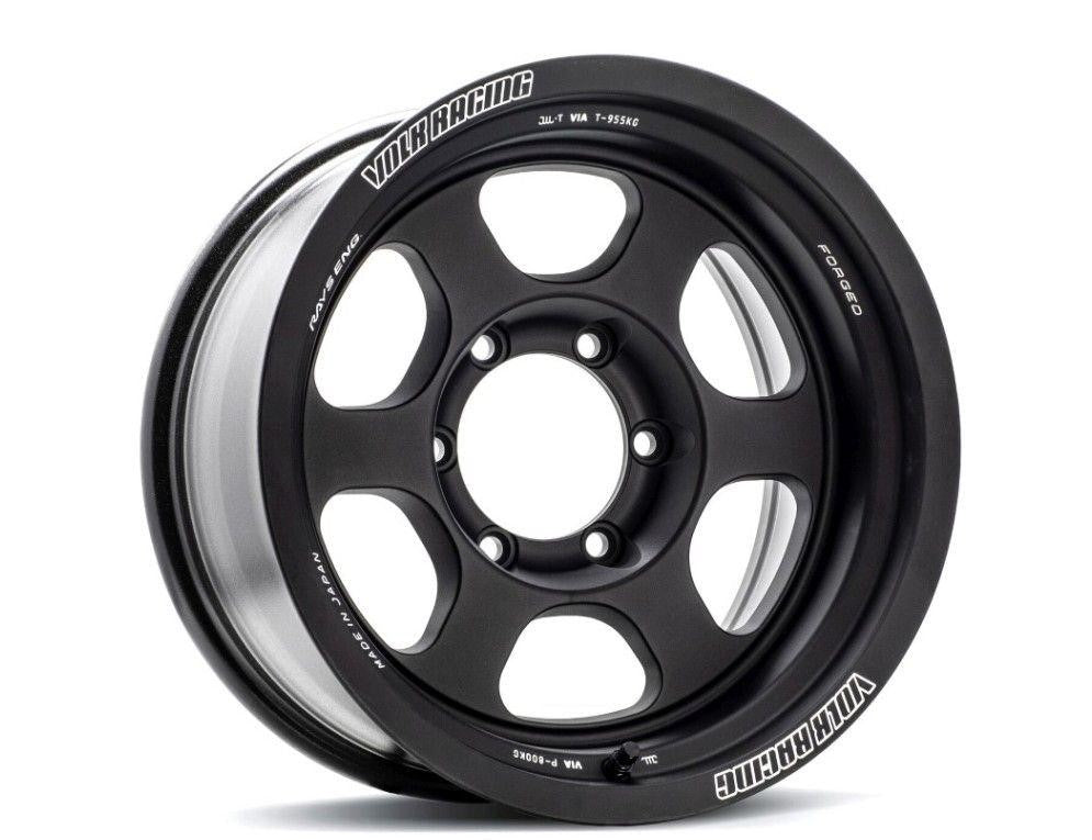 Volk Racing TE37XT M-Spec Wheel Set of 4 Toyota 4Runner | Tacoma 18x9 6x139.7 0mm Blast Black