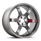 Volk Racing TE37 Saga SL Wheel 18x10.5 5x120 30mm Pressed Graphite