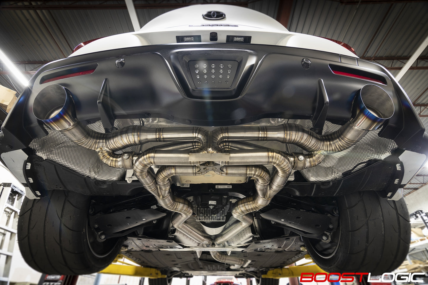 Boost Logic Titanium Exhaust Non-Valved Catback Toyota MKV Supra