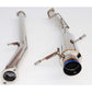 Invidia N1 Catback Race Exhaust Single Layer Titanium Tip Subaru WRX | STI 2002-2007