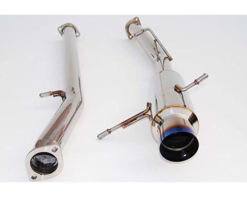 Invidia N1 Catback Race Exhaust Single Layer Titanium Tip Subaru WRX | STI 2002-2007