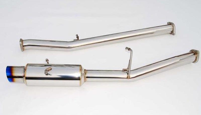 Invidia N1 Catback Race Exhaust Single Layer Titanium Tip Subaru WRX | STI 2002-2007