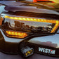 AlphaRex NOVA-Series G2 Projector Headlights - Alpha Black upgraded DRL Toyota 4Runner 2014-2020